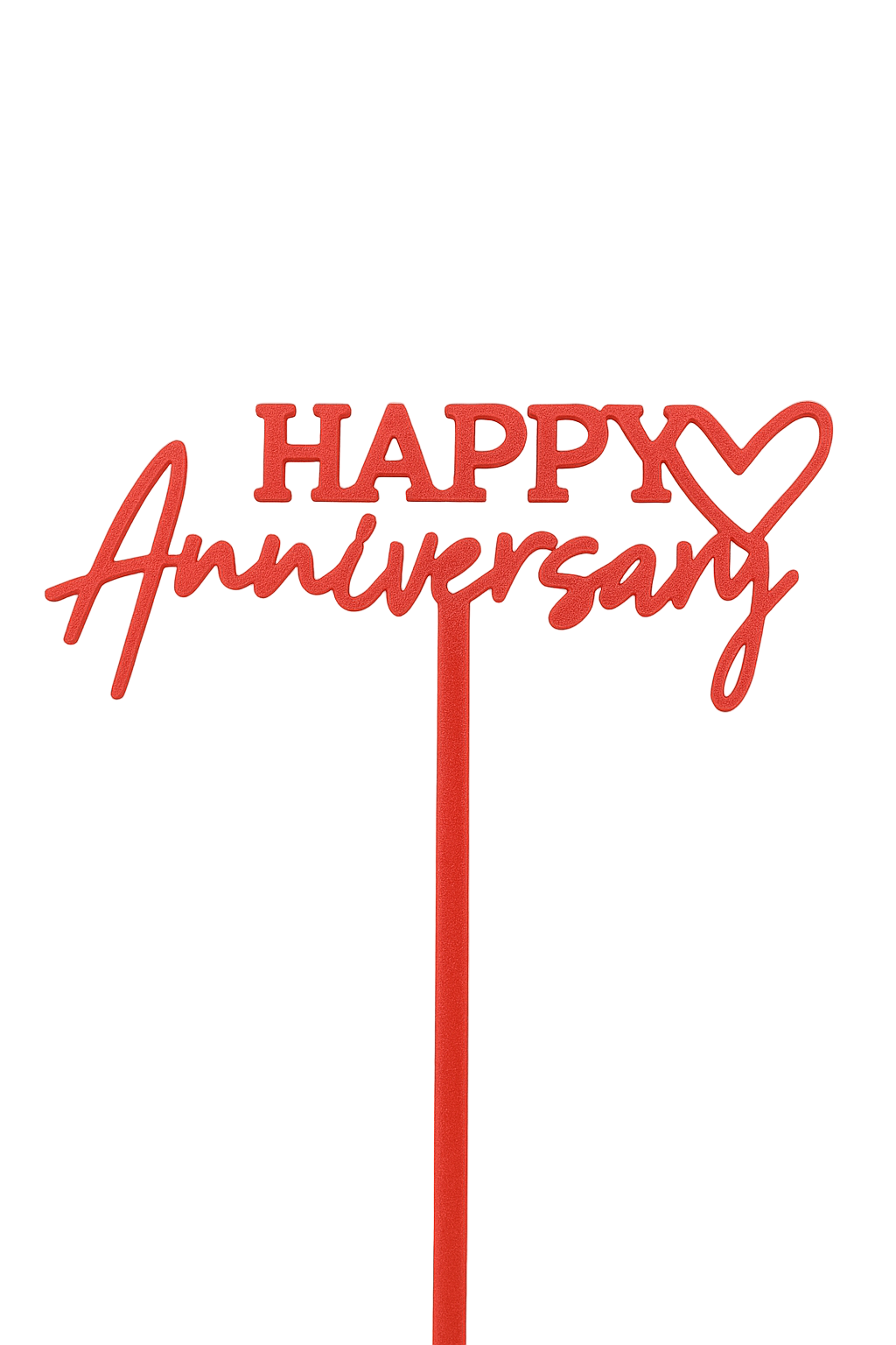 Happy Anniversary Floral Topper