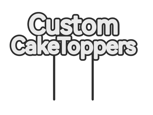 Custom Cake Toppers