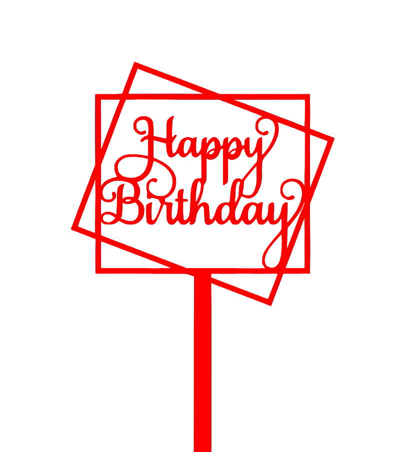Happy Birthday Topper #4