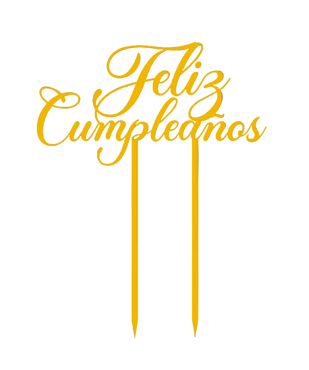 Happy Birthday Cake Topper #6